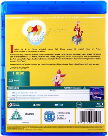 Many Adventures of Winnie the Pooh (Przygody Kubusia Puchatka) (Disney) [Blu-Ray]