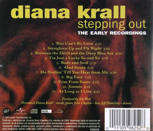 Diana Krall: Steppin' Out: The Early Recordings [CD]