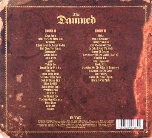 The Damned: Black Is The Night: The Definitive Anthology [2CD]