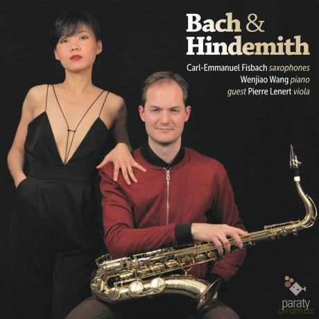 Bach Hindemith: Carl Emmanule Fisbach Wenjiao Wang (digipack) [CD]