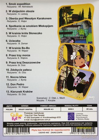 Porwanie Baltazara Gąbki (Baltazar Gąbka) [DVD]