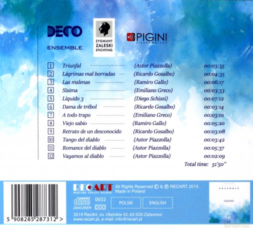 Deco Ensemble: Liquido [CD]