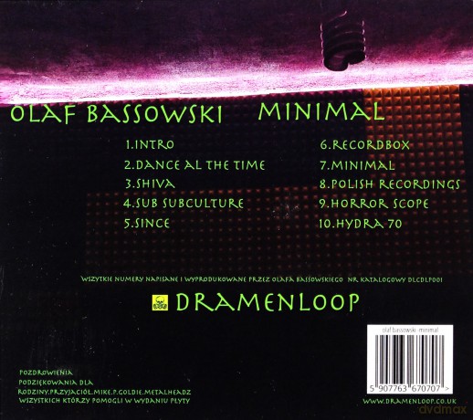 Olaf Bassowski: Minimal [CD]