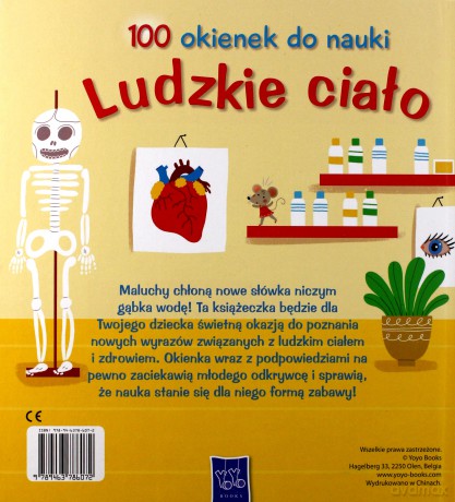100 okienek do nauki. Ludzkie ciało [KSIĄŻKA]