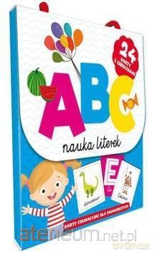 ABC Nauka literek. Karty edu. dla najmłodszych [KSIĄŻKA]