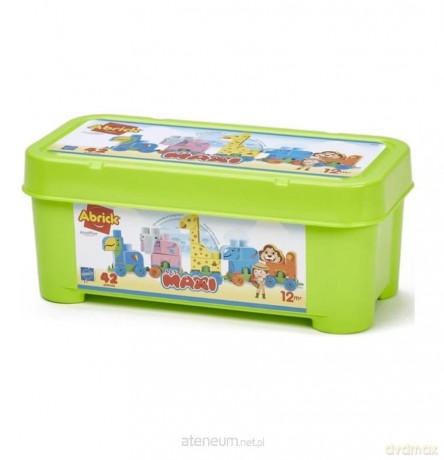 Abrick Pociąg ze zwierzętami w zoo [KLOCKI]