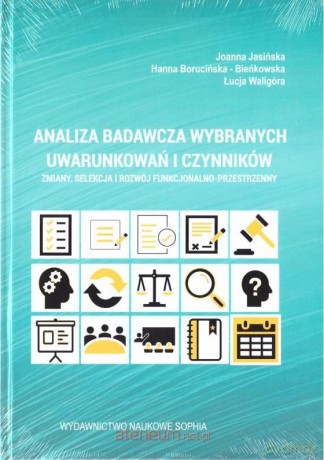 Analiza badawcza wybranych uwarunkowań [KSIĄŻKA]