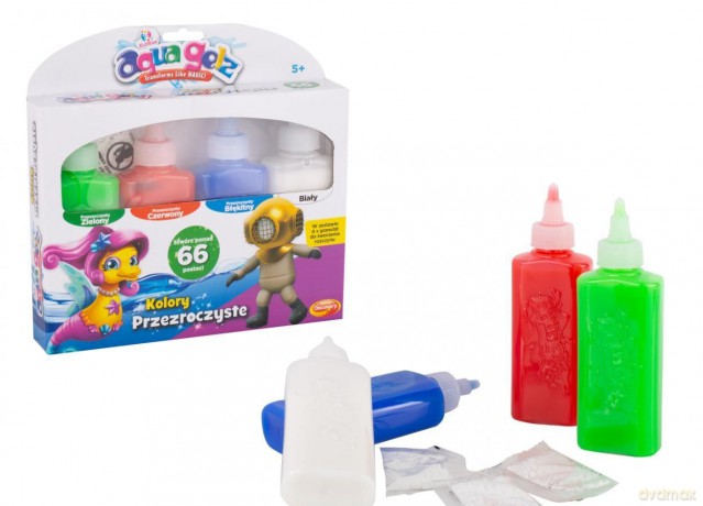 DUMEL Aqua Gelz kolory przezroczyste