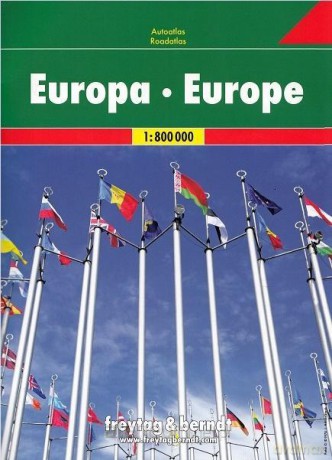 Atlas samochodowy - Europa 1:800 000 [KSIĄŻKA]
