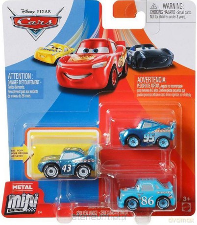 Auta. Mikroauto 3-pak Dinoco