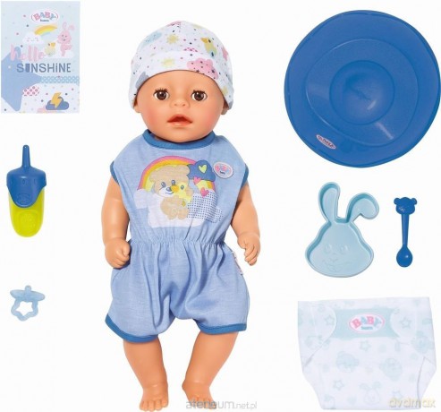 Baby Born - Lalka interaktywna chłopiec 36 cm