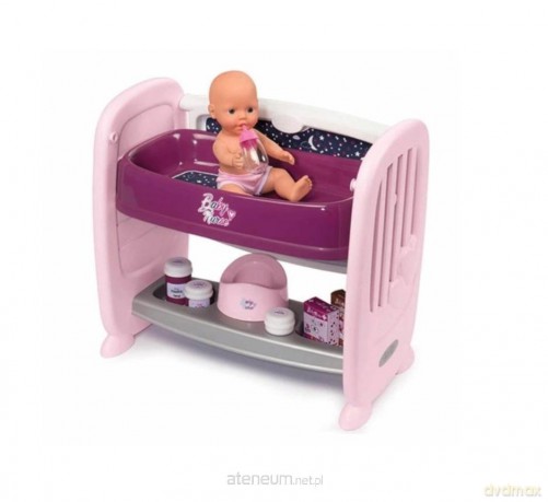 Baby Nurse Łóżeczko 2w1 + lalka sikająca