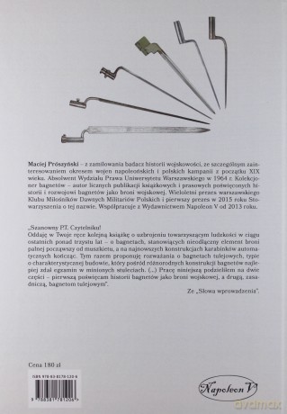 Bagnety tulejowe. Katalog - Maciej Prószyński [KSIĄŻKA]