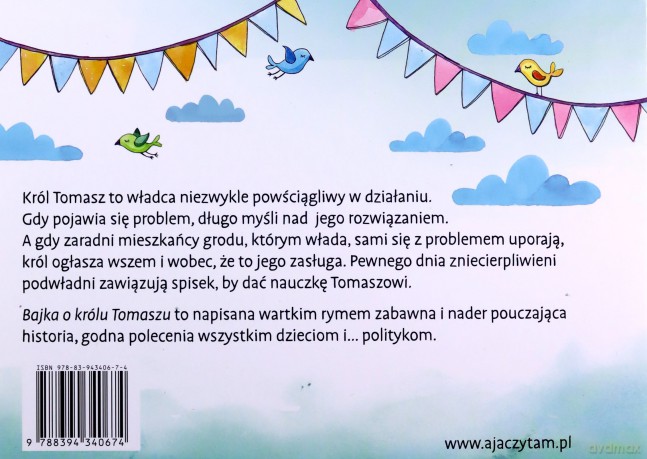Bajka o królu Tomaszu - Roman Rynkowski [KSIĄŻKA]