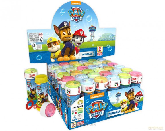 Bańki mydlane - Paw Patrol 60ml (36 szt)