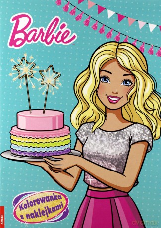 Barbie. Kolorowanka z naklejkami [KSIĄŻKA]