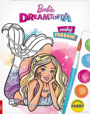 Barbie. Maluj Farbami [KSIĄŻKA]