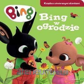 Bing w ogrodzie. Książka z otwieranymi okienkami - Emma Drage [KSIĄŻKA]