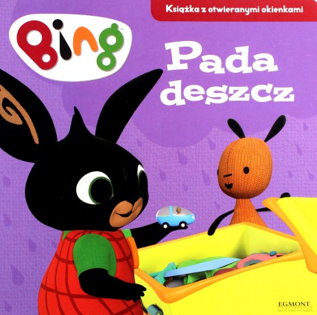 Bing. Pada deszcz. Książka z otwieranymi okienkami - Stella Gurney [KSIĄŻKA]