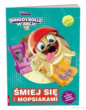 Bingo i Rolly w akcji. Śmiej się z mopsikami [KSIĄŻKA]