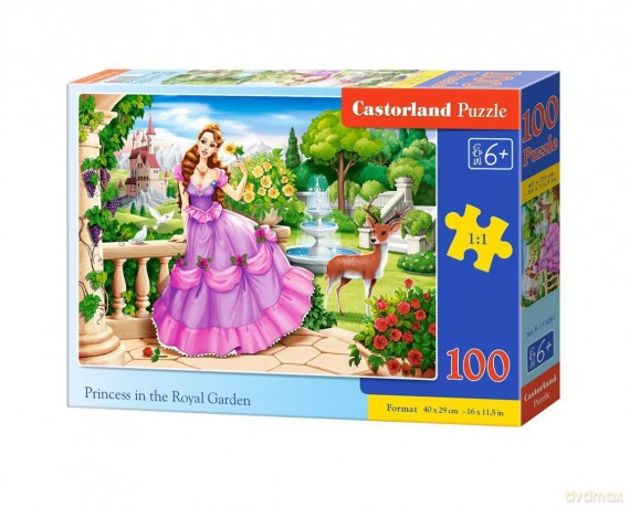 CASTORLAND 100 el. Princess in the Royal Garden [PUZZLE]