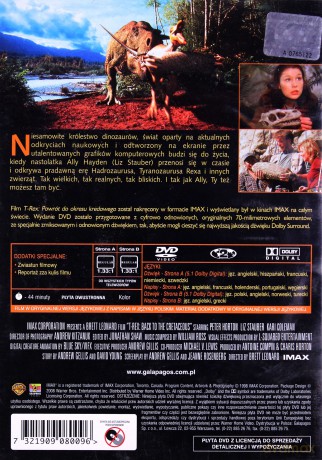 Imax - T-Rex powrót do okresu kredowego [DVD]
