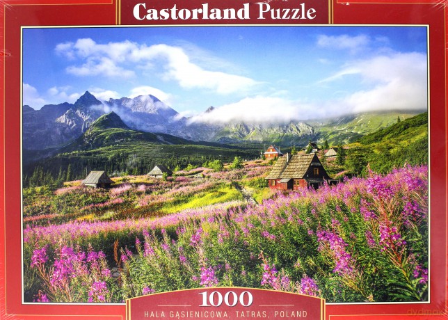 CASTORLAND 1000 el. Hala Gąsienicowa Tatry Polska [PUZZLE]