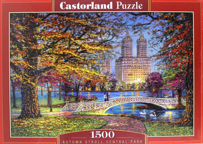 CASTORLAND 1500 el. Autumn Stroll Centtral Park [PUZZLE]