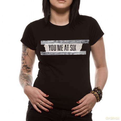 You Me At Six: Tape (girl), Black (M) [T-SHIRT]