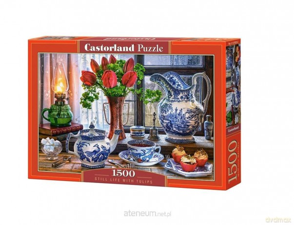 CASTORLAND 1500 el. Still Life with Tulips [PUZZLE]