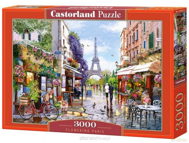 CASTORLAND 3000 el. Kwitnący Paryż / Fowering Paris [PUZZLE]