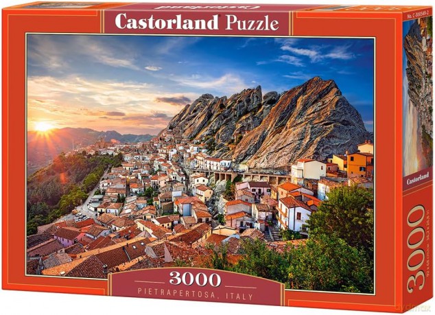 CASTORLAND 3000 el. Pietrapertosa Italy, Włochy  [PUZZLE]