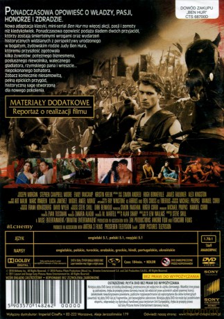 Ben Hur (mini serial) [DVD]
