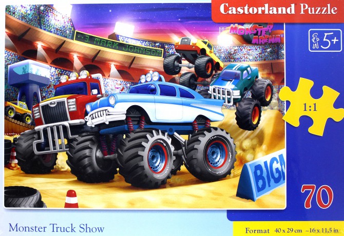 CASTORLAND 70 el. Monster Truck Show [PUZZLE]