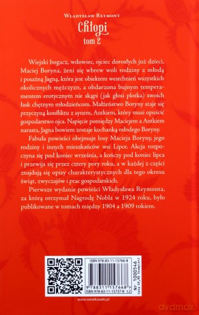 Chłopi (Tom 1-2) - Władysław Stanisław Reymont [KSIĄŻKA]