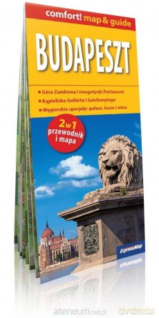 Comfort! map&guide Budapeszt 2w1 mapa