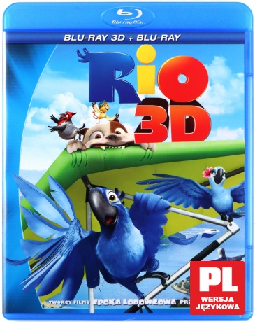 Rio 3D [Blu-Ray 3D]+[Blu-Ray]