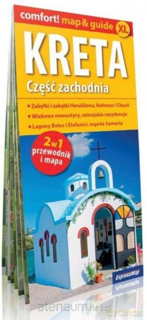 Comfort!map&guide XL Kreta 2w1 część zachodnia