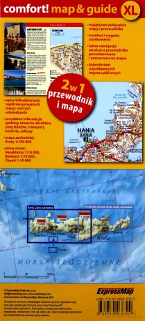 Comfort!map&guide XL Kreta 2w1 część zachodnia
