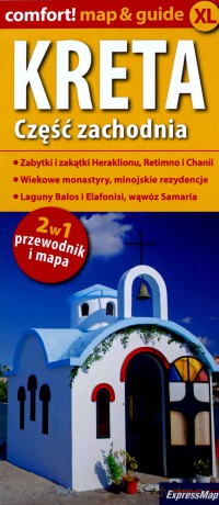 Comfort!map&guide XL Kreta 2w1 część zachodnia