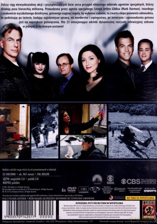 Agenci NCIS sezon 2 [6DVD]