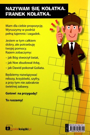 Detektyw Franek Kołatka i przygody z bohaterami Starego Testamentu - Michał Wilk [KSIĄŻKA]