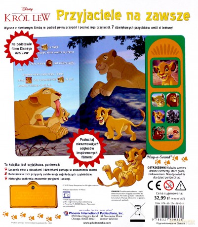 Disney Król Lew. Przyjaciele na zawsze [KSIĄŻKA]