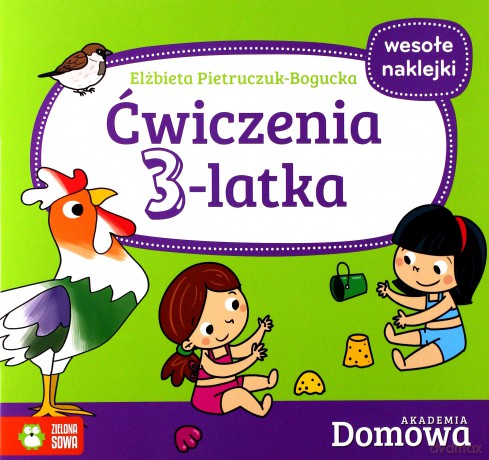 Domowa Akademia. Ćwiczenia 3-latka - Elżbieta Pietruczuk-Bogucka, Wojciech Stachyra [KSIĄŻKA]