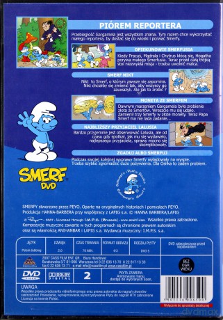 Smerfy: Piórem reportera [DVD]