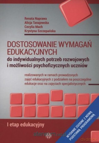 Dostosowanie wymagań edukacyjnych I etap edukacyjny [KSIĄŻKA]
