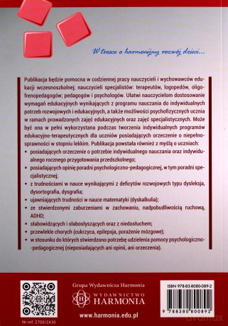 Dostosowanie wymagań edukacyjnych I etap edukacyjny [KSIĄŻKA]