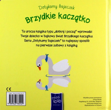 Dotykamy bajeczek. Brzydkie kaczątko [KSIĄŻKA]