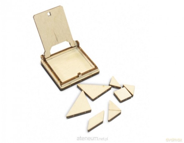 Drewniana gra podróżna 3D Układanka Tangram [GRA]