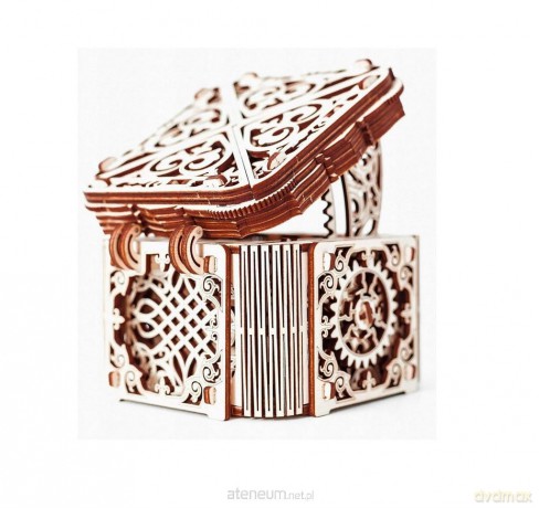 Drewniane puzzle 3D Tajemnicza szkatułka [PUZZLE]